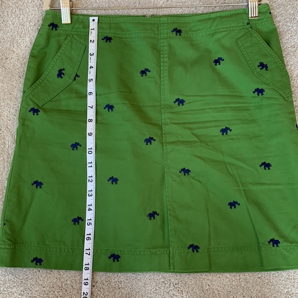 Vtg Lilly Pulitzer | Elephant Embroidered Skirt - Picture 3 of 3